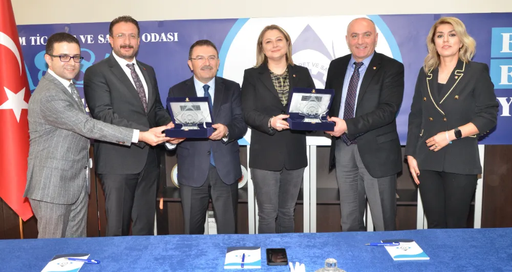 KGK VE GGK ETSO’DA GÖREV TESLİMİ YAPTI