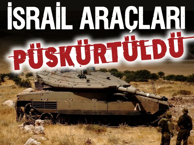 Direniş İsrail araçlarını püskürttü