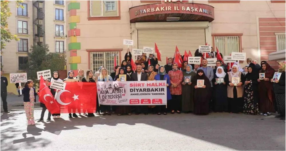 Siirtli Annelerden,  Diyarbakır Annelerine Destek Ziyareti