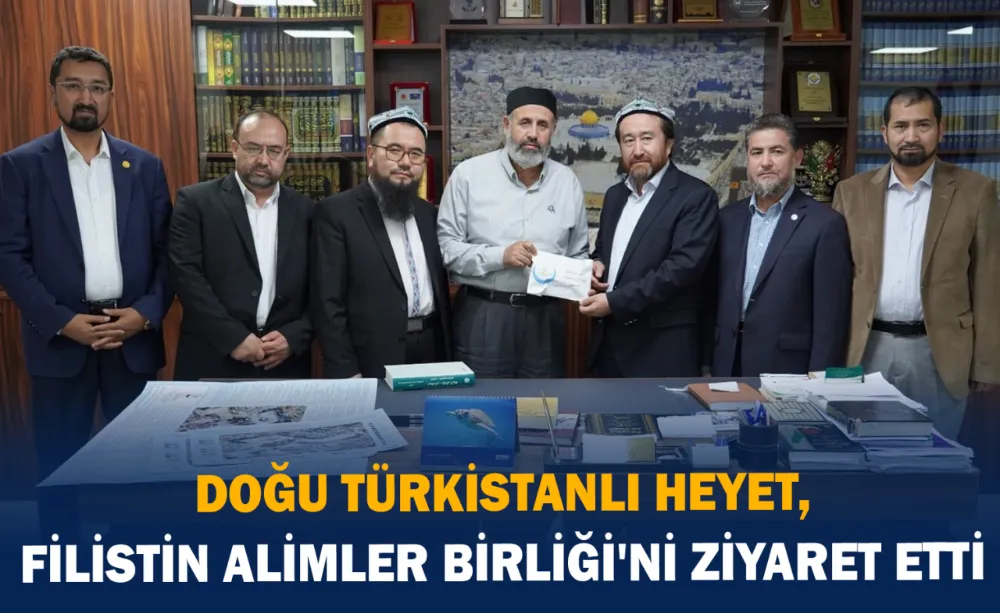 Doğu Türkistanlı heyet, Filistin Alimler Birliği