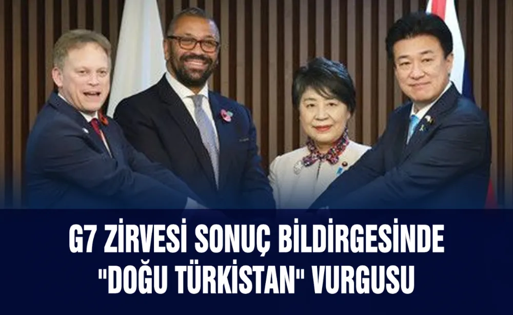 G7 Zirvesi sonuç bildirgesinde 