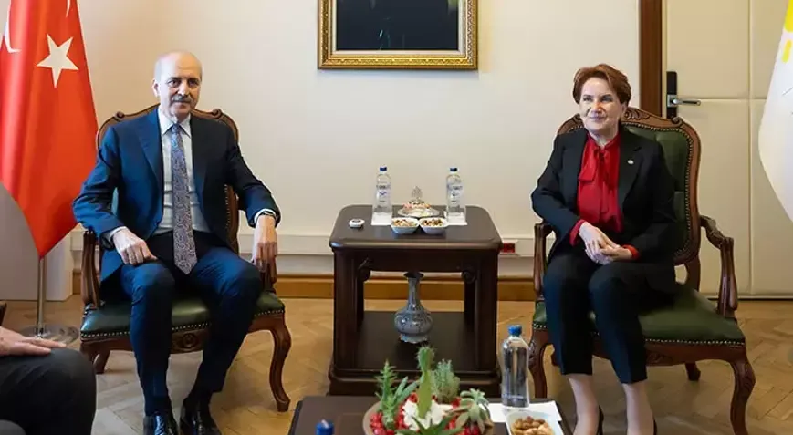 TBMM Başkanı Kurtulmuş, İYİ Parti lideri Akşener ile görüşme sağladı