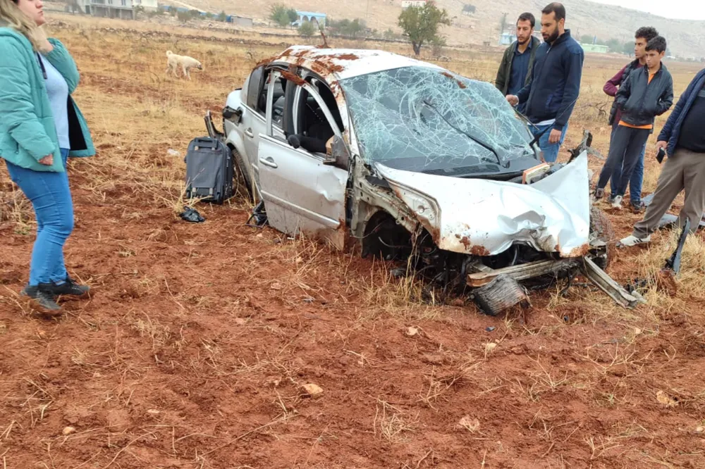 Diyarbakır-Ergani yolunda kaza: Biri ağır, 3 yaralı