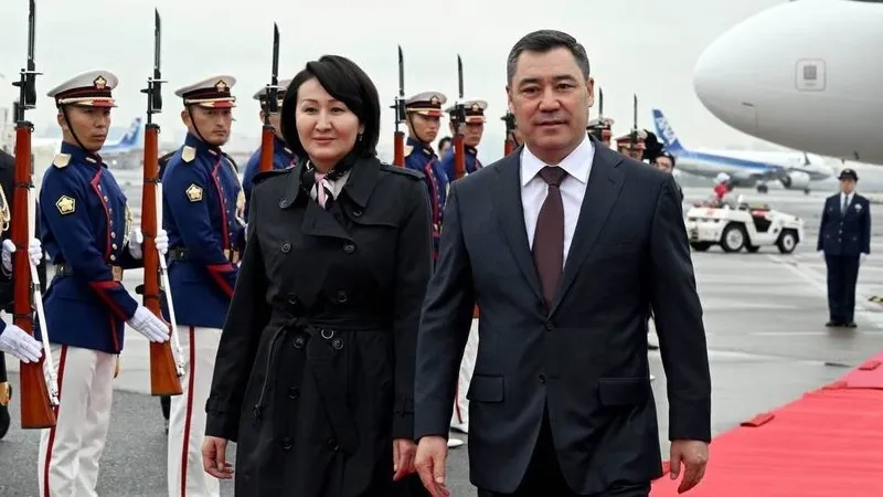 Başkan Japarov resmi ziyaret için Tokyo