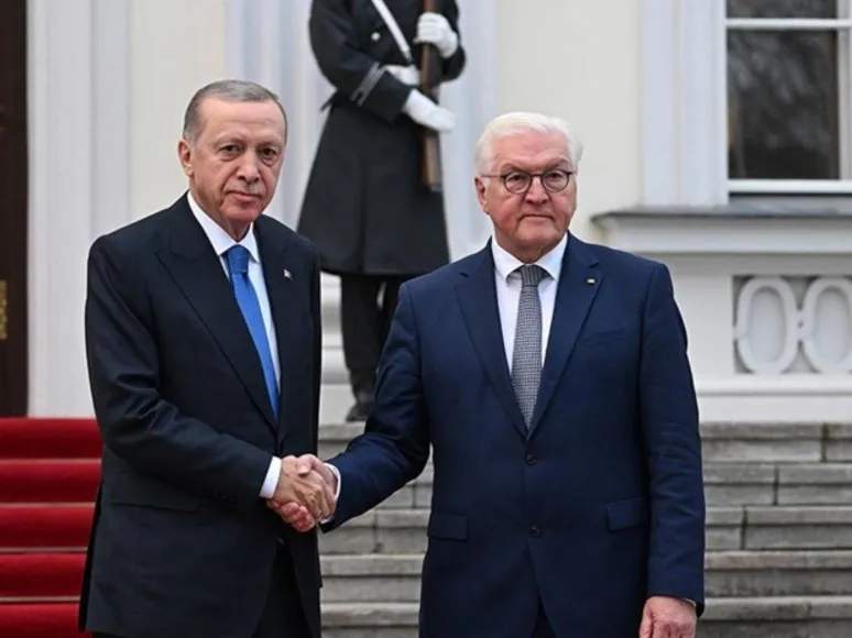 Erdoğan Steinmeier görüşmesinin ayrıntıları! İletişim Başkanlığı açıkladı