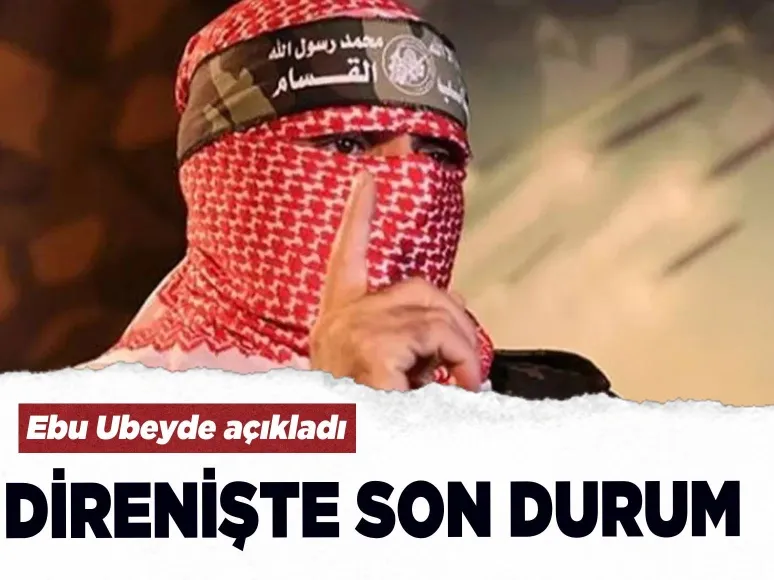 Kassam Sözcüsü Ubeyde Filistin Direnişi