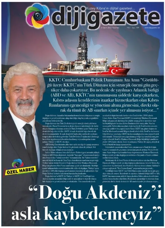 DOĞU AKDENİZ’İ ASLA KAYBEDEMEYİZ 