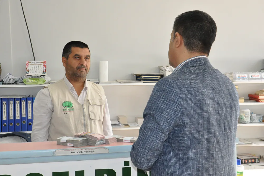 Hac parasını Gazze