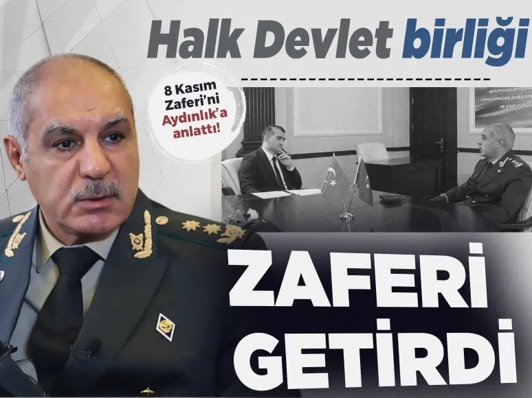 Veliyev, Karabağ Zaferini Aydınlık’a anlattı: Zaferi halk-devlet birliği sayesinde elde ettik