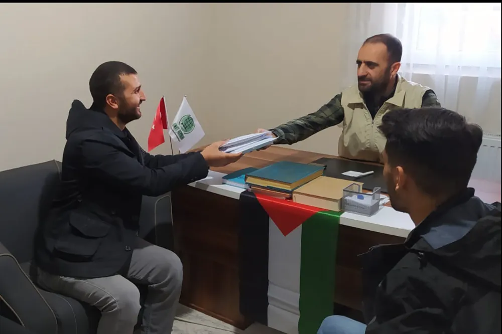 Yapılan kermesin parasını Gazze