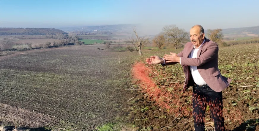 BUĞDAY TOHUMLARI TOPRAKLA BULUŞTU