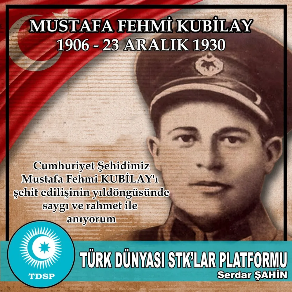 Şehidimiz KUBİLAY