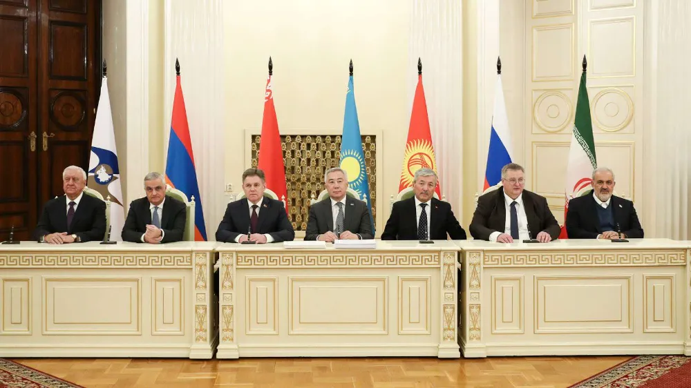 EAEU ile İran arasında serbest ticaret anlaşması imzalandı