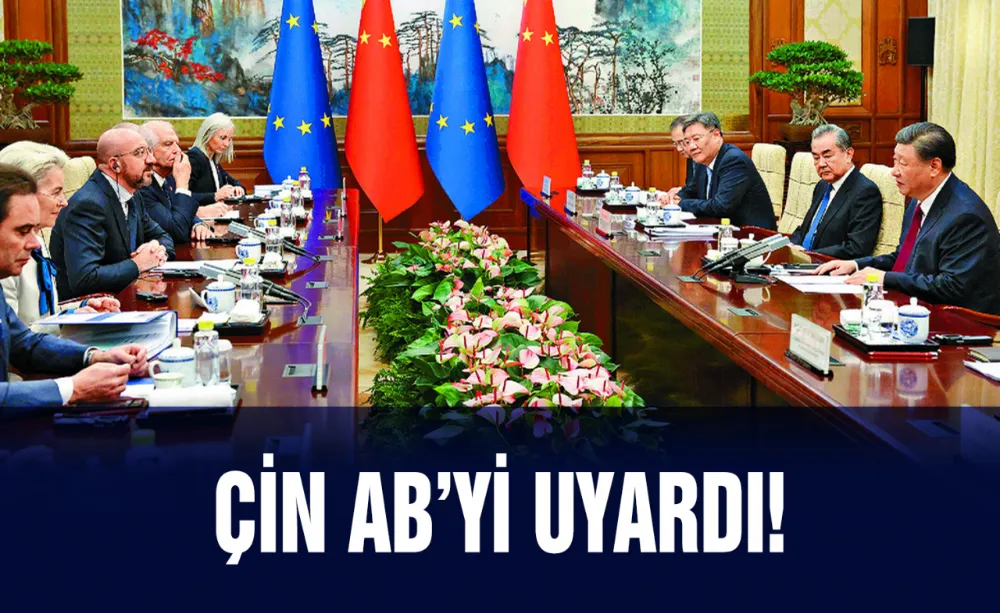 Çin AB’yi uyardı!