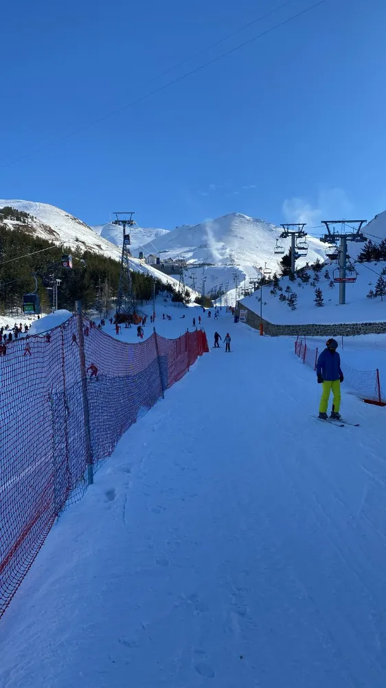 Palandöken’de bugün hava “Erzurum amman aman”
