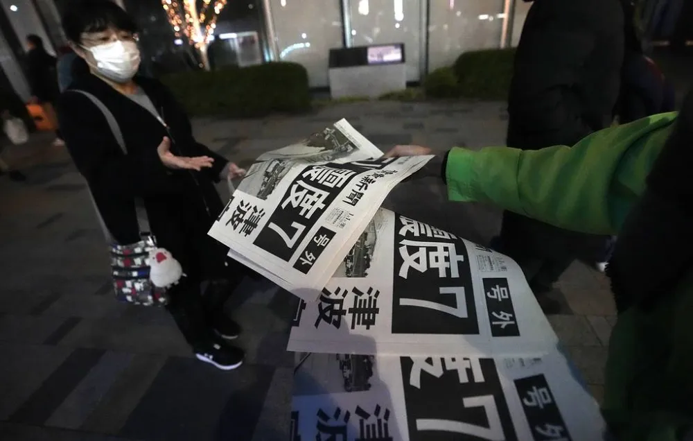 Japonya depreminde ölü sayısı 24