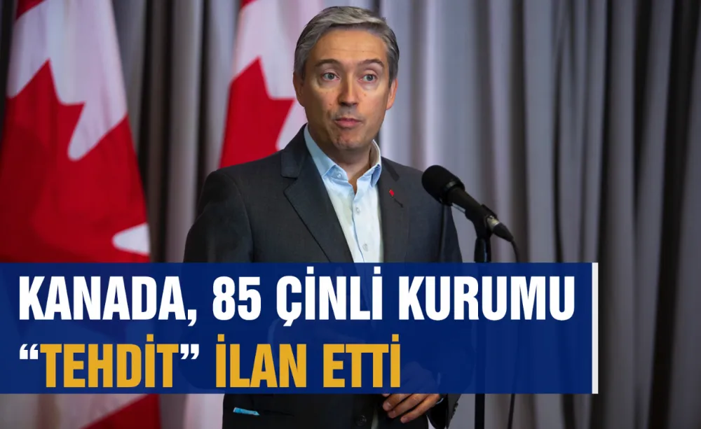 Kanada, 85 Çinli kurumu “Tehdit” ilan etti