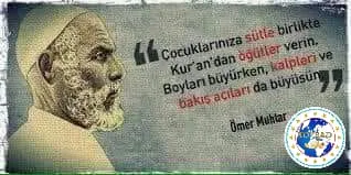 Ömer Muhtarı ölüm yıldönümünde Rahmetle anıyoruz!