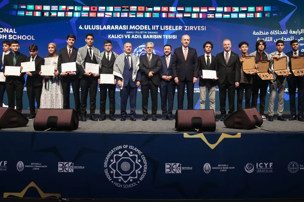 4. Uluslararası Model İslam İşbirliği Teşkilatı Liseler Zirvesi gerçekleştirildi