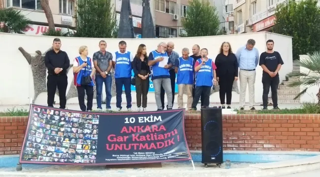 10 Ekim Ankara Gar Saldırısı’nda hayatını kaybedenler anıldı