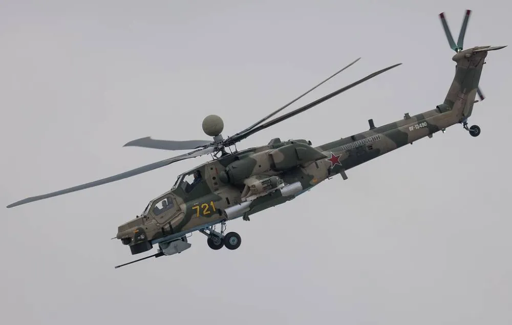 Rus helikopteri Kursk bölgesinde Ukrayna piyadesini ve teçhizatını vurdu