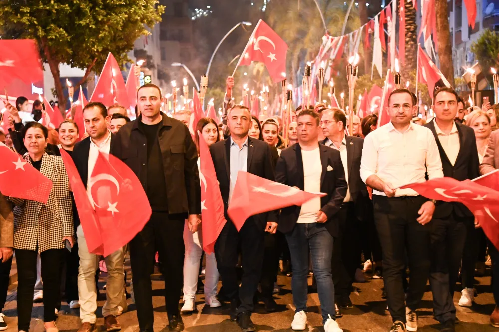 MANAVGAT’TA CUMHURİYET BAYRAMI IŞIL IŞIL