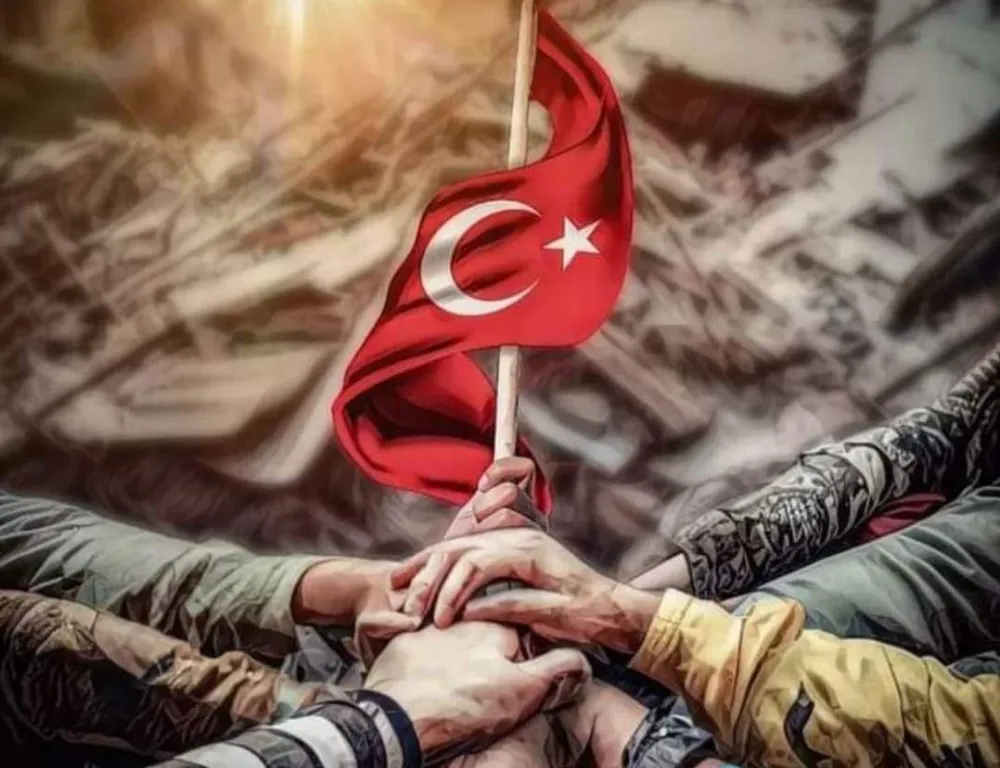 TÜRK MİLLETİ GRANİTTEN KAYA GİBİDİR!