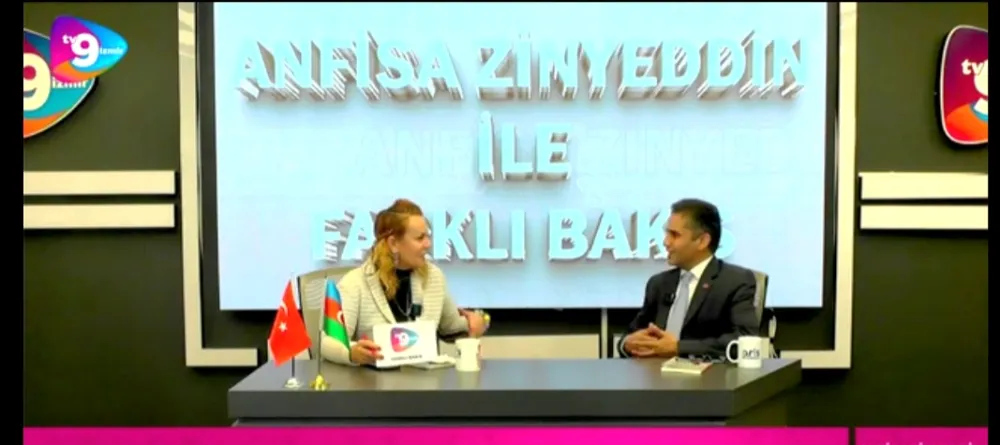 Gazetemiz yazarlarından Mesut Haray, TV9