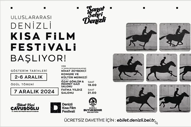 Uluslararası Denizli Kısa Film Festivali biletlerine yoğun ilgi