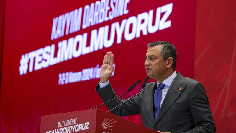 CHP Lideri Özgür Özel’den kayyum tepkisi: 