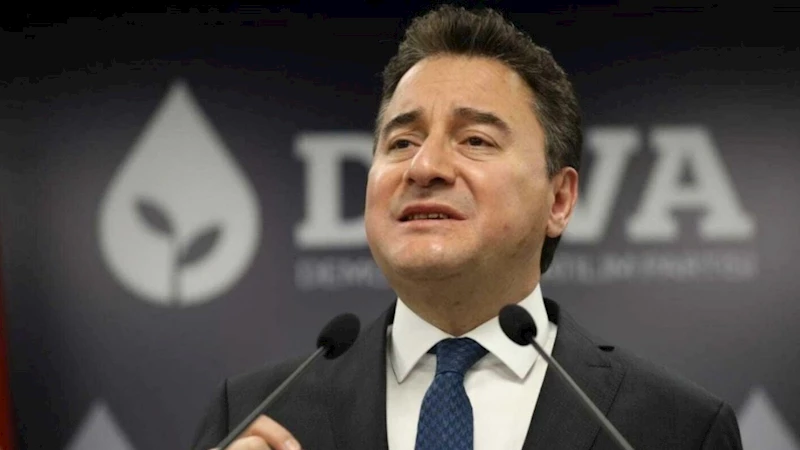 DEVA Partisi Genel Başkanı Ali Babacan