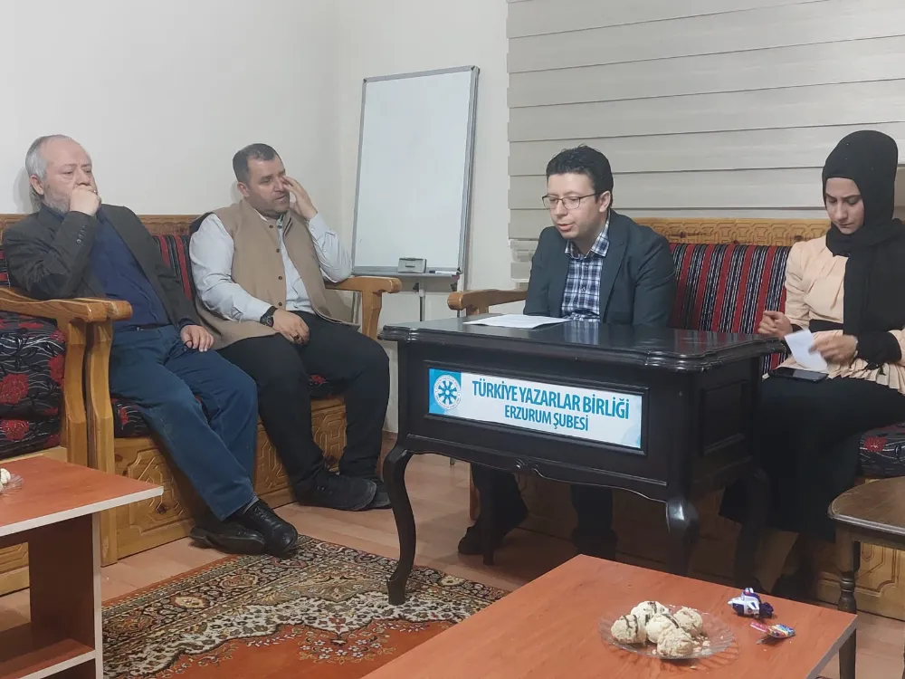 Erzurum TYB den “kültür havuzu” na bir damla daha 