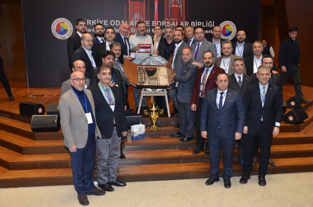 TOBB BAŞKANI HİSARCIKLIOĞLU ETSO MECLİSİ İLE BULUŞTU