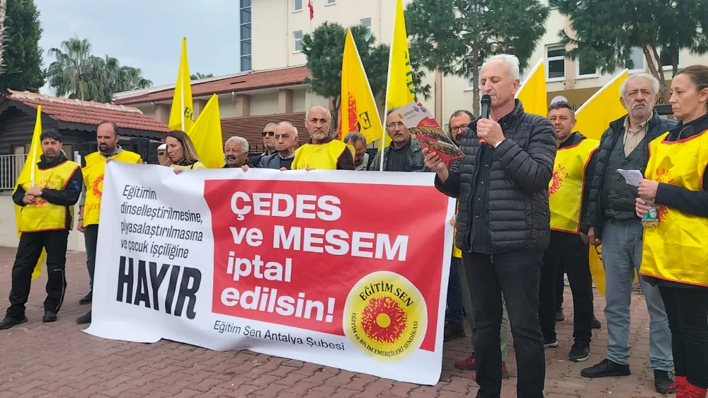 ÇOCUKLARIN GELECEĞİNİN ‘MESEM’ VE ‘ÇEDES’ ÜZERİNDEN KARARTILMASINA İZİN VERMEYELİM!