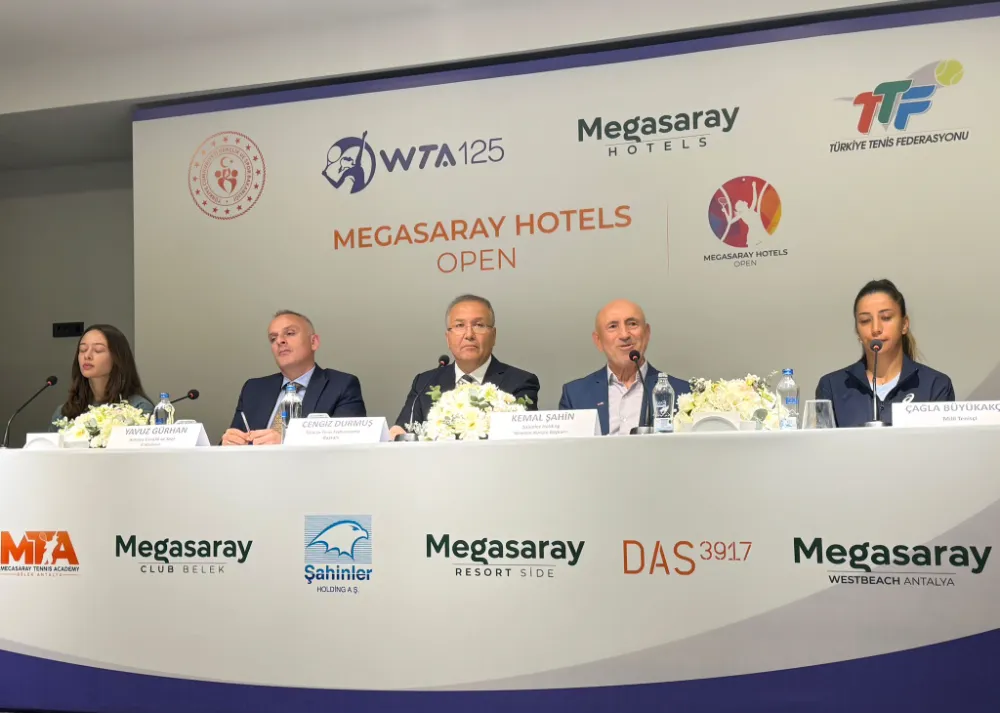  Megasaray Hotels Open’da 20 Ülkeden 50 Kadın Tenisçi Mücadele Ediyor