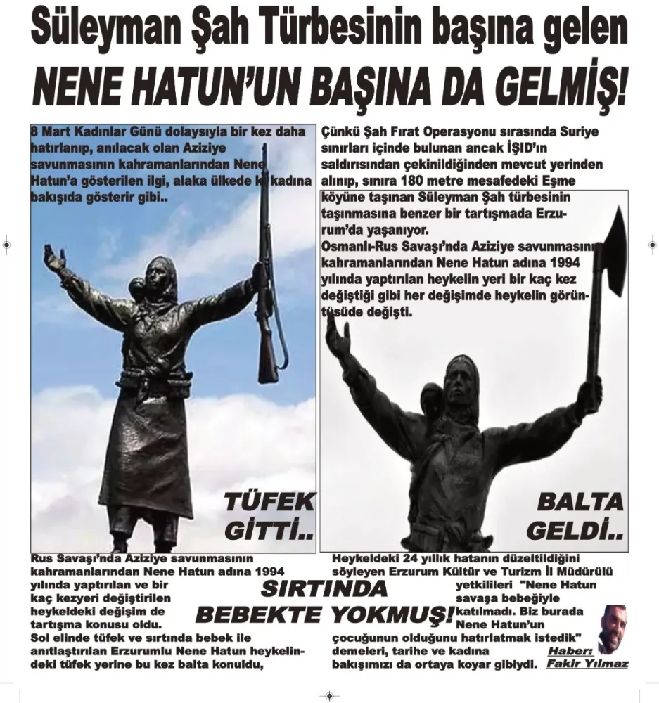 Süleyman Şah Türbesinin başına gelen