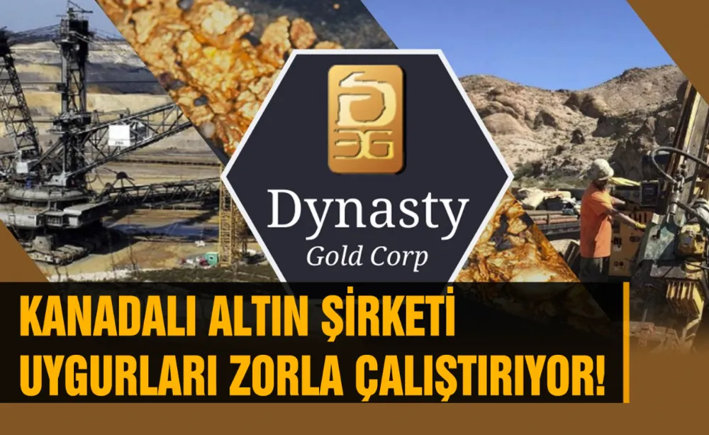 Kanadalı altın şirketi Uygurları zorla çalıştırıyor!