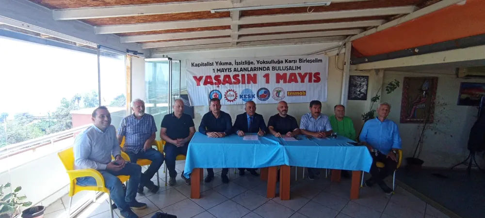 1 MAYIS’A DAVET
