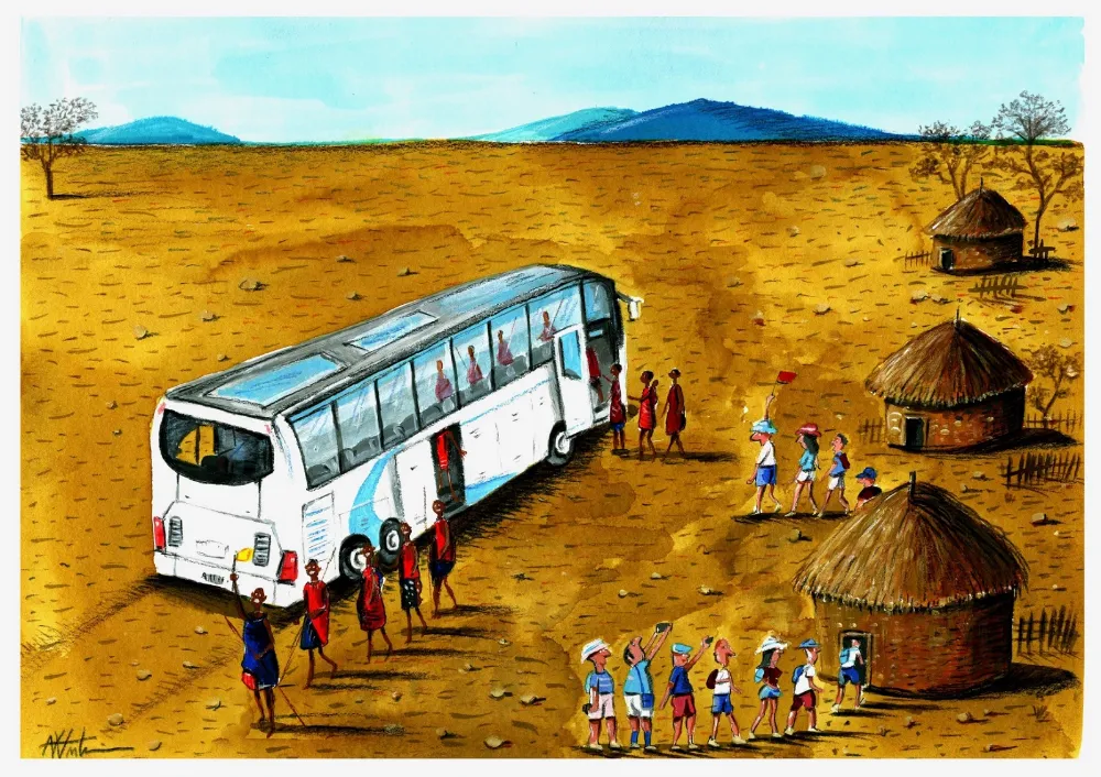 DÜNYANIN TEK TURİZM KARİKATÜRLERİ YARIŞMASI