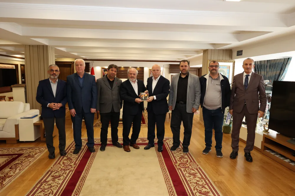 TYB Erzurum Şubesi Büyükşehirde Sekmen’e konuk oldu 