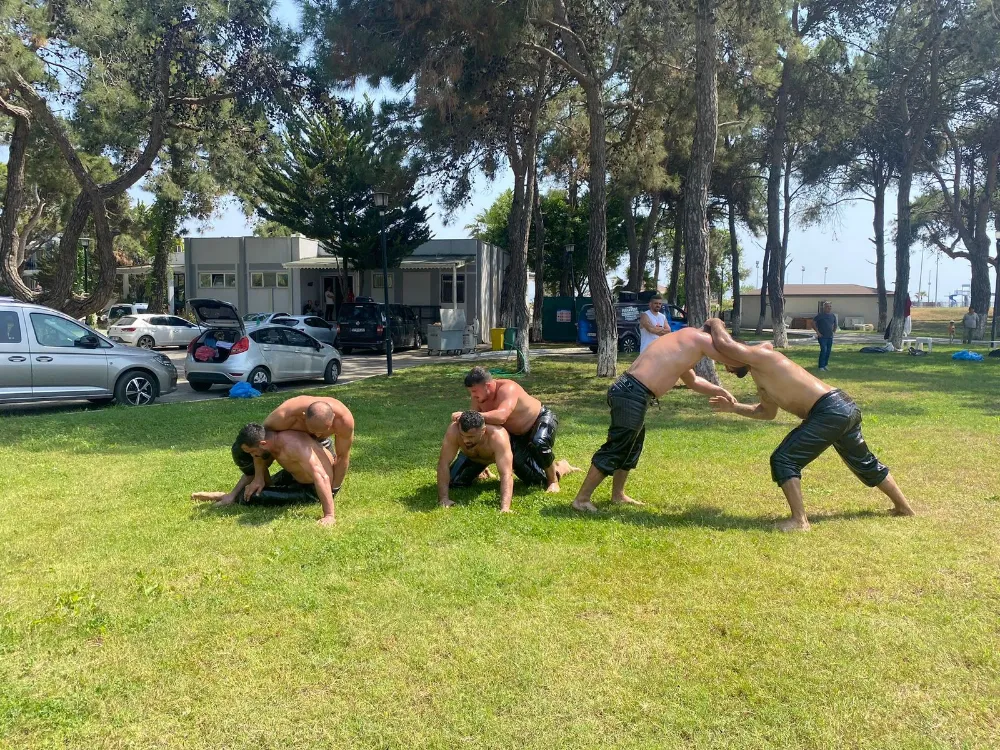 BAŞPEHLİVANLAR GÜREŞLERE HAZIRLANIYOR