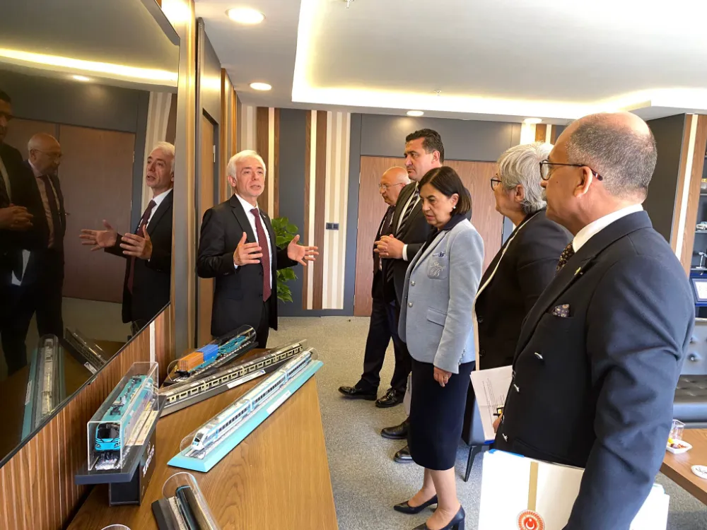 CHP’Lİ VEKİLLER TÜRASAŞ GENEL MÜDÜRLÜĞÜ’NÜ ZİYARET ETTİ