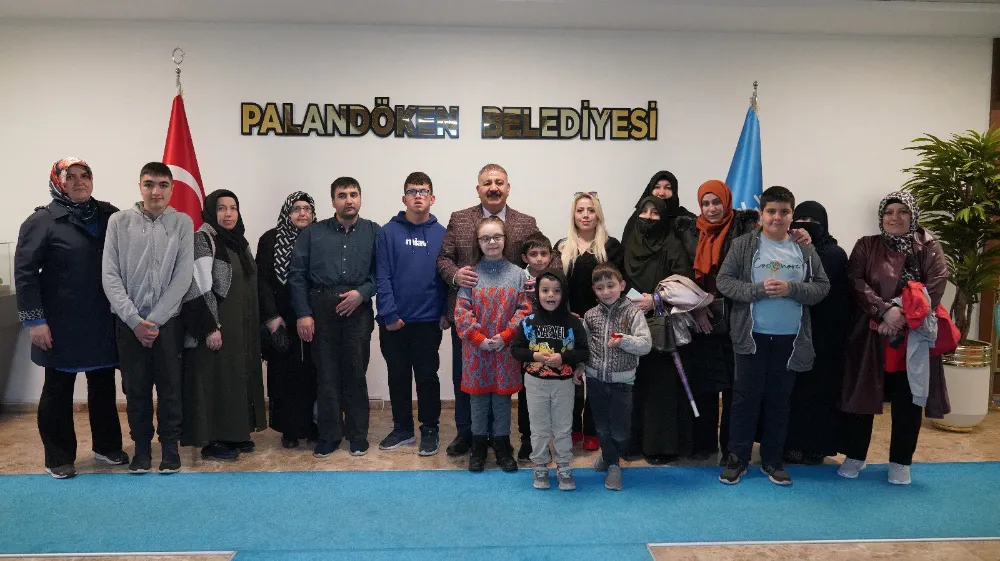 Palandöken’in çok özel ziyaretçileri vardı