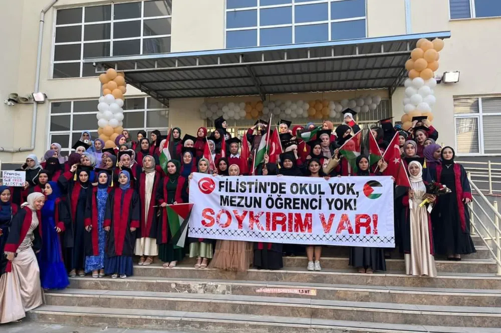 İmam Hatipli öğrencilerden Filistin