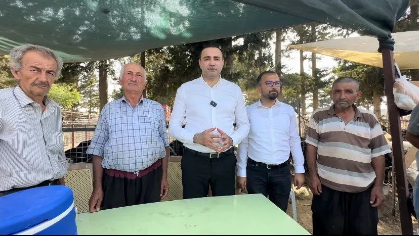 CHP ANTALTA MİLLETVEKİLİ AYKUT KAYA, GAZİPAŞA HAYVAN PAZARI’NI ZİYARET ETTİ