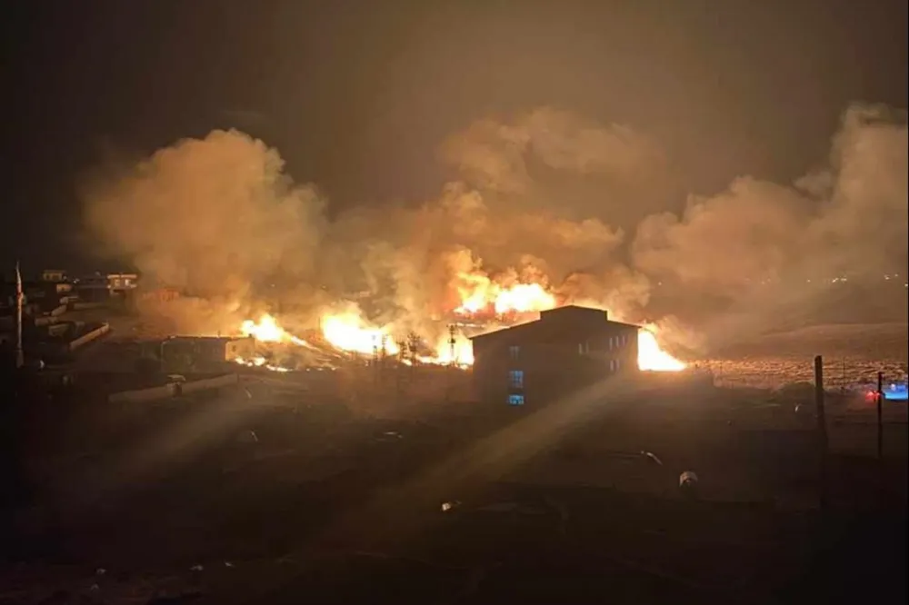 Mardin Valiliğinden bölgedeki yangına ilişkin açıklama