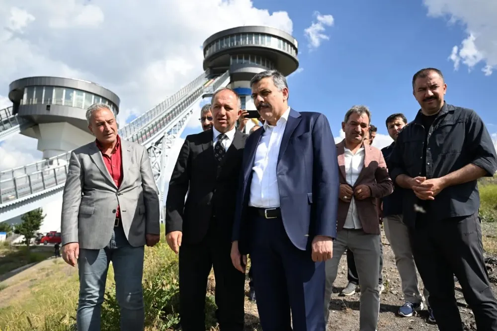 Erzurum Valisi Çiftçi’den Spor yoğunluğunda inceleme