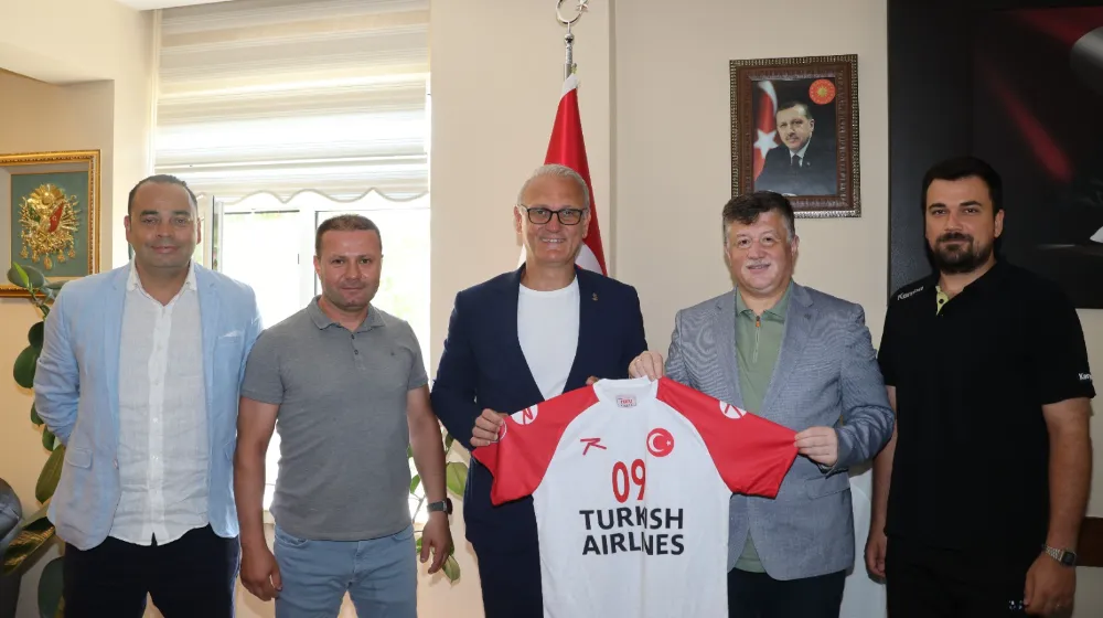 THF Başkanı Kılıç Aydın’da: “Hentbolu Türkiye’de geliştirmeye devam edeceğiz”