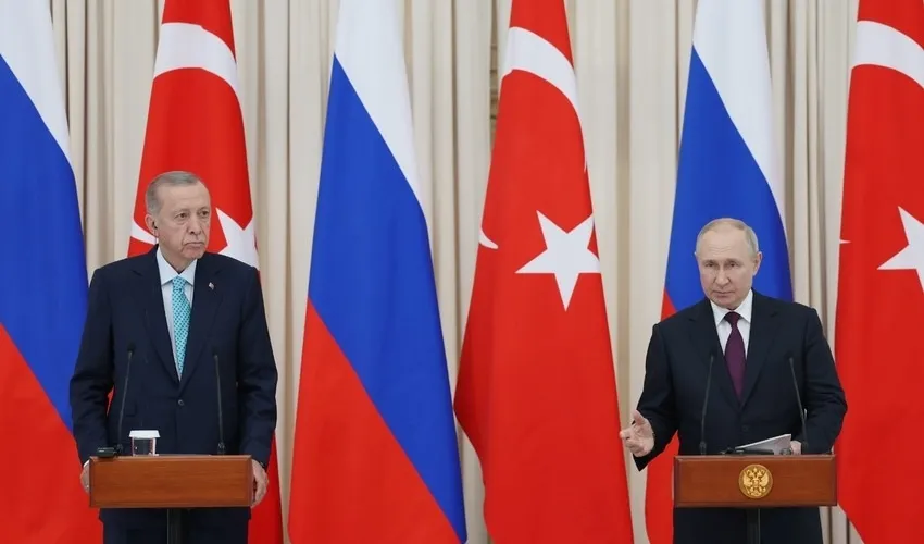 Erdoğan ile Putin