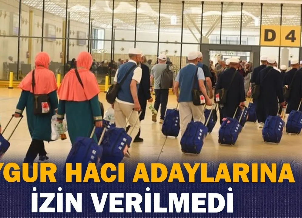 Uygur hacı adaylarına izin verilmedi